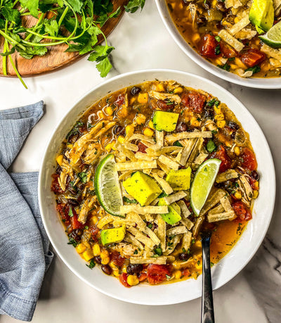 Green Chile Tortilla Soup