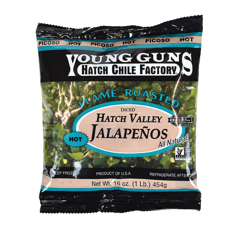 Frozen Diced Flame Roasted Jalapeño